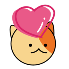 cat ball sticker #393468