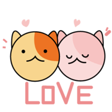 cat ball sticker #393495