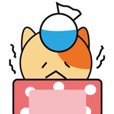 cat ball sticker #393503