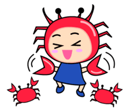 Original Horoscopes: Cancer "The Crab" sticker #393586
