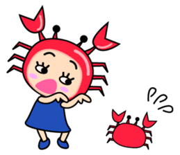 Original Horoscopes:  Cancer "The Crab" sticker #393587
