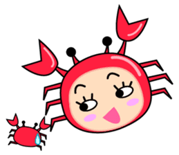 Original Horoscopes:  Cancer "The Crab" sticker #393592