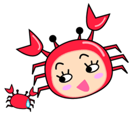 Original Horoscopes: Cancer "The Crab" sticker #393592
