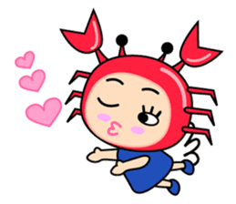 Original Horoscopes: Cancer "The Crab" sticker #393594