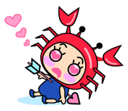 Original Horoscopes: Cancer "The Crab" sticker #393596