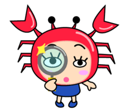 Original Horoscopes: Cancer "The Crab" sticker #393597