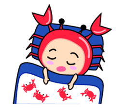 Original Horoscopes: Cancer "The Crab" sticker #393598