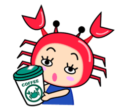 Original Horoscopes: Cancer "The Crab" sticker #393600