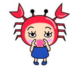 Original Horoscopes:  Cancer "The Crab" sticker #393601