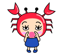 Original Horoscopes: Cancer "The Crab" sticker #393601