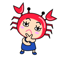 Original Horoscopes:  Cancer "The Crab" sticker #393604