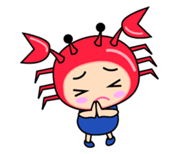 Original Horoscopes:  Cancer "The Crab" sticker #393605