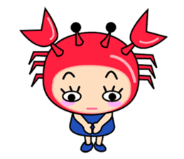 Original Horoscopes:  Cancer "The Crab" sticker #393606