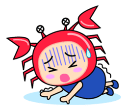 Original Horoscopes: Cancer "The Crab" sticker #393608