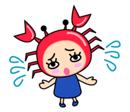 Original Horoscopes: Cancer "The Crab" sticker #393609
