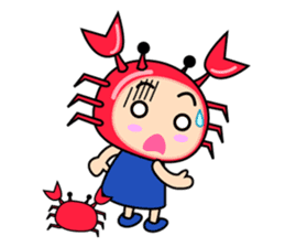 Original Horoscopes:  Cancer "The Crab" sticker #393610