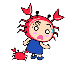 Original Horoscopes: Cancer "The Crab" sticker #393610