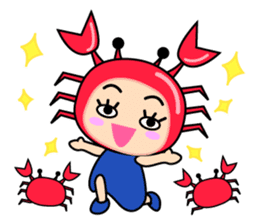 Original Horoscopes:  Cancer "The Crab" sticker #393611