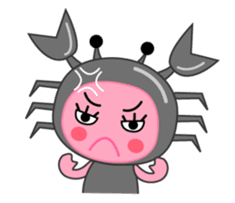 Original Horoscopes: Cancer "The Crab" sticker #393615