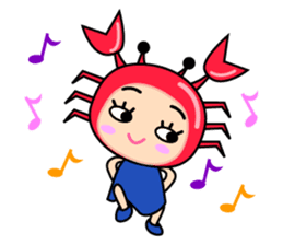 Original Horoscopes:  Cancer "The Crab" sticker #393616