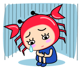 Original Horoscopes: Cancer "The Crab" sticker #393620