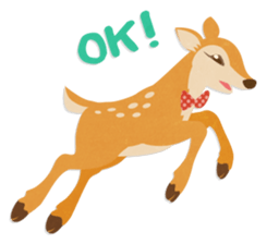 Jessica The Deer sticker #393669