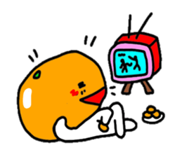 orange orange sticker #393785