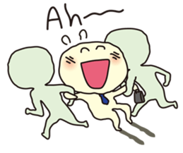 A man with late return sticker #394193