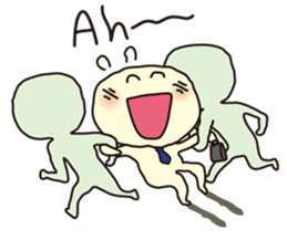 A man with late return sticker #394193