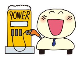 A man with late return sticker #394200