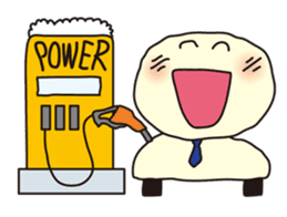 A man with late return sticker #394200