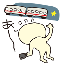 A man with late return sticker #394217