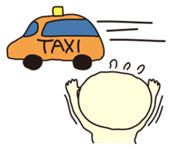 A man with late return sticker #394218