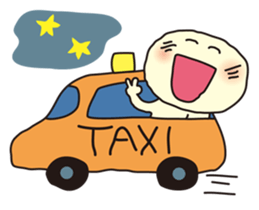 A man with late return sticker #394219