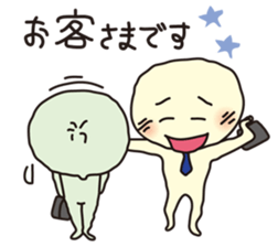 A man with late return sticker #394221