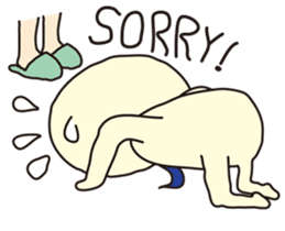 A man with late return sticker #394224