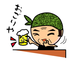 Bandana father of tavern sticker #395122