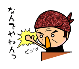 Bandana father of tavern sticker #395129