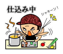 Bandana father of tavern sticker #395142