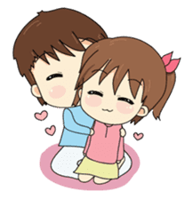 Kolly and Blue, The sweet moment sticker #395277
