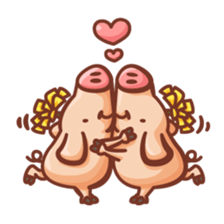 Butanpopo sticker #395558