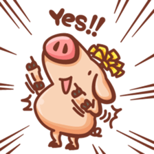 Butanpopo sticker #395571