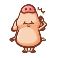 Butanpopo sticker #395579