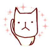 YURU-YURU Cat and mouse. sticker #396585