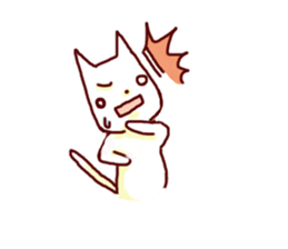 YURU-YURU Cat and mouse. sticker #396592