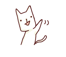 YURU-YURU Cat and mouse. sticker #396602