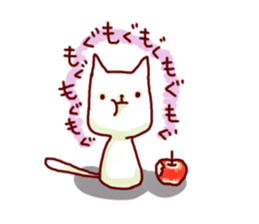 YURU-YURU Cat and mouse. sticker #396606