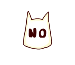 YURU-YURU Cat and mouse. sticker #396608