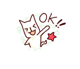 YURU-YURU Cat and mouse. sticker #396609