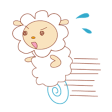 Lovely sheep sticker #397149